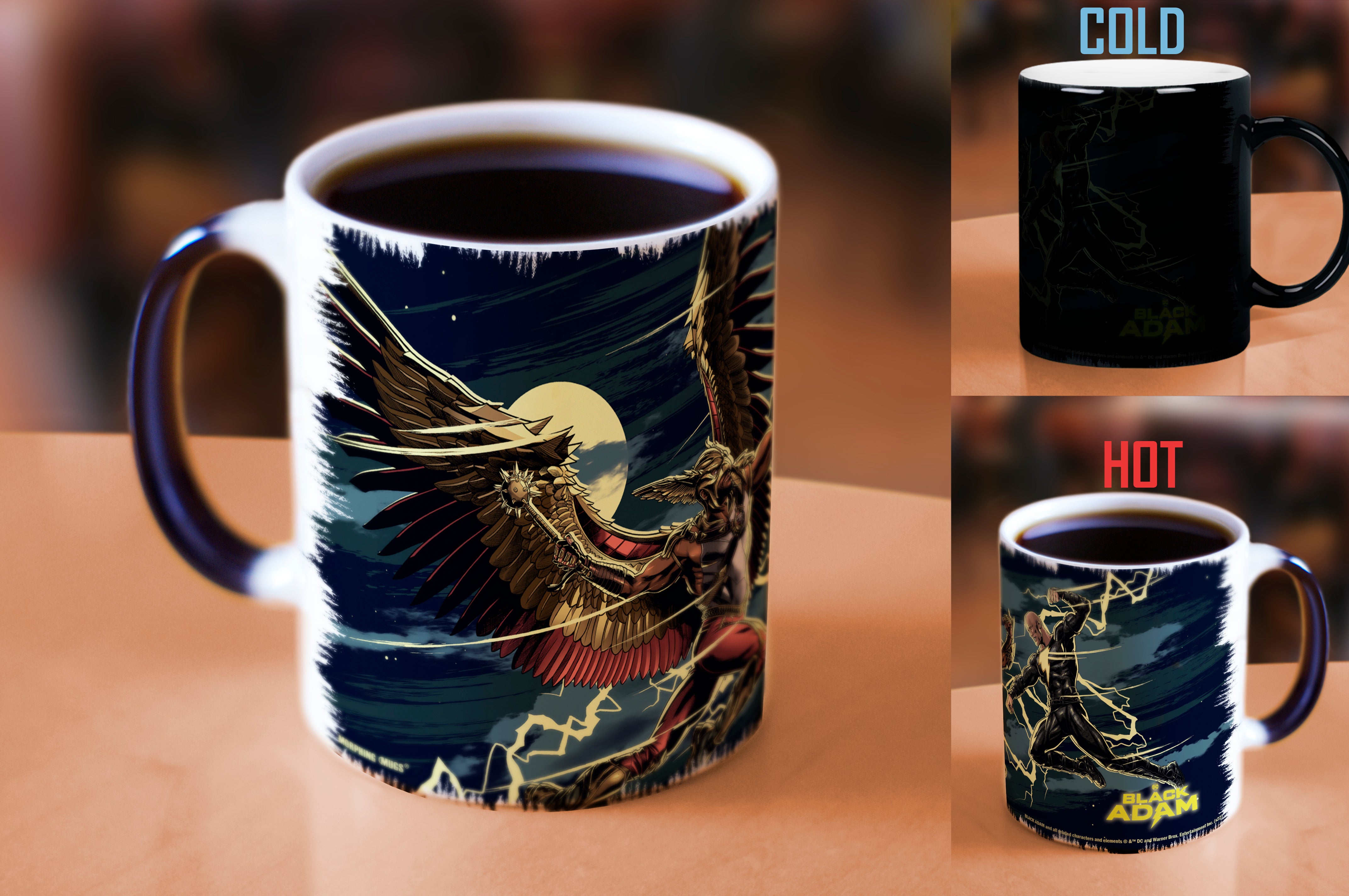 Black Adam (Hawkman Vs. Black Adam) Morphing Mugs® Heat-Sensitive Mug MMUG1414